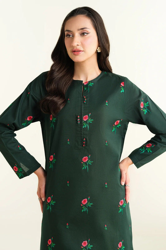2 Piece - Embroidered summer dress for women