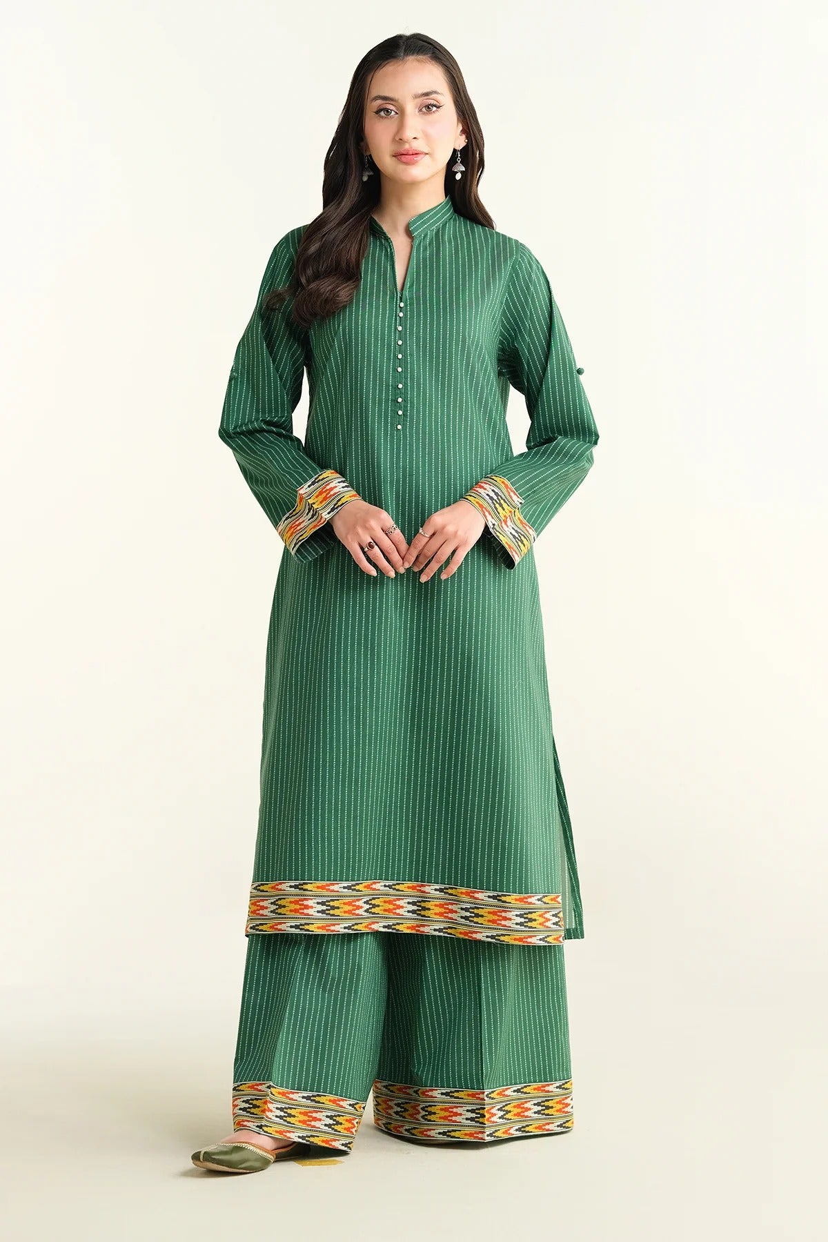 2-piece printed summer dress for women