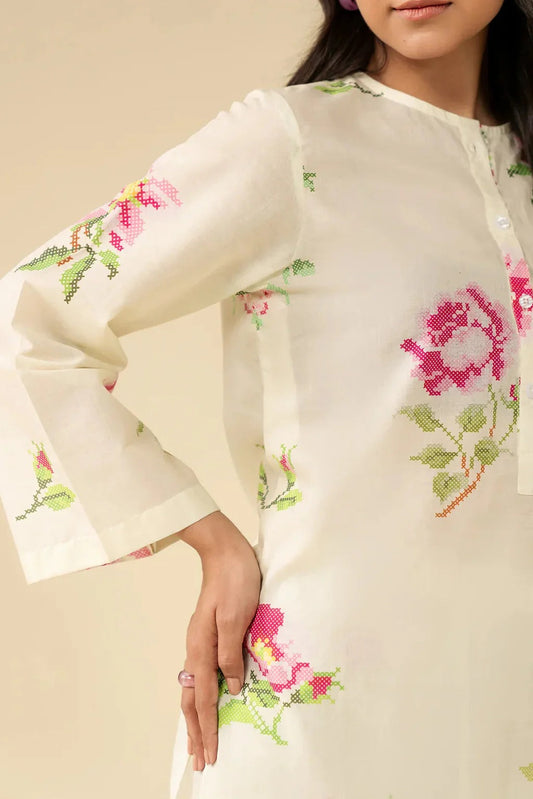 2 Piece Printed Lawn Suit