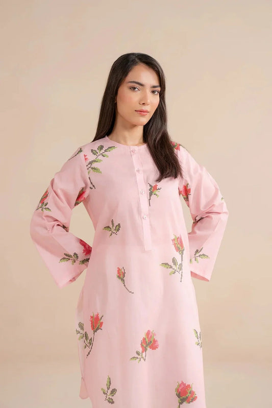 1 Piece Printed Lawn Shirt