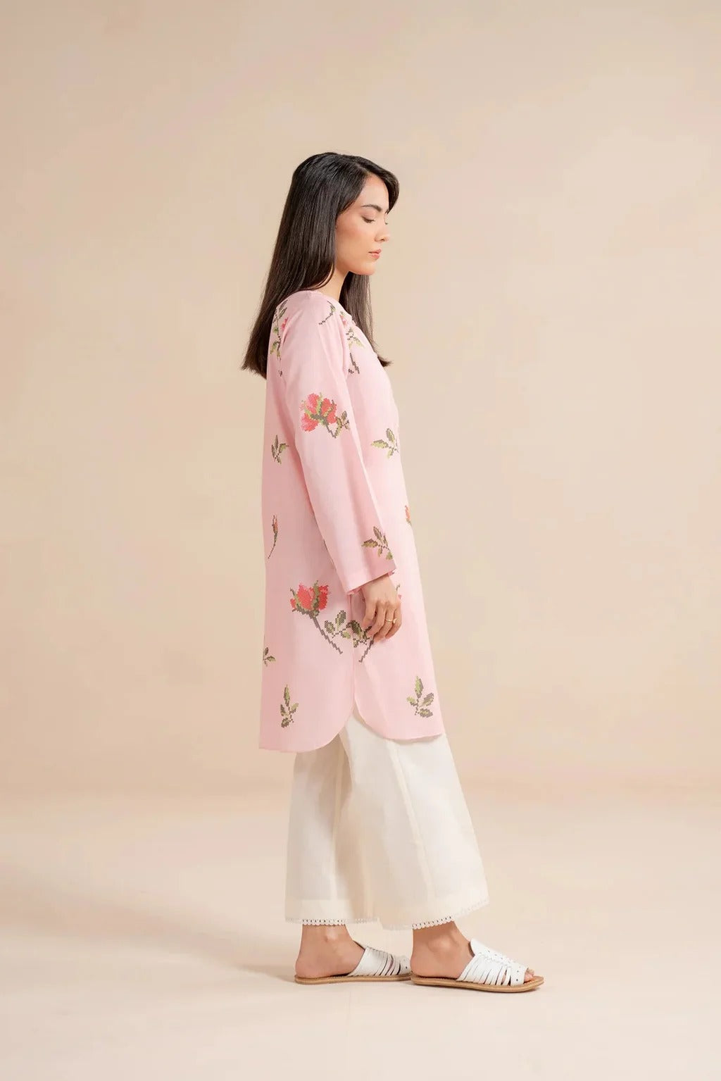 1 Piece Printed Lawn Shirt