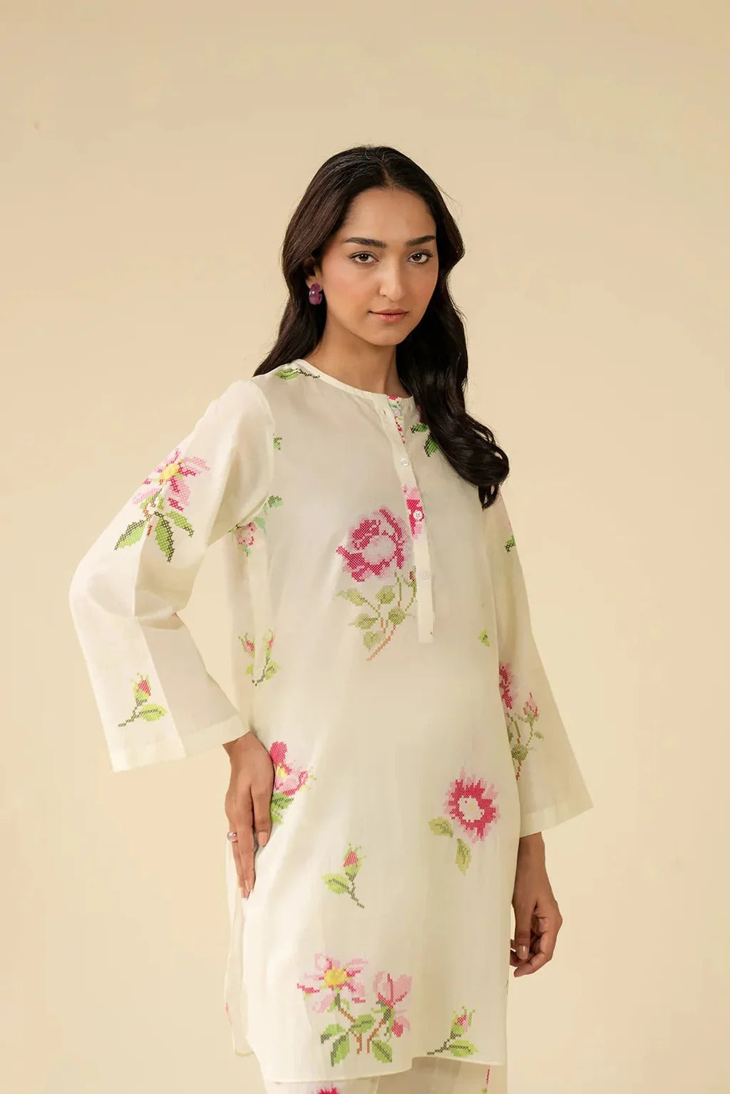 2 Piece Printed Lawn Suit