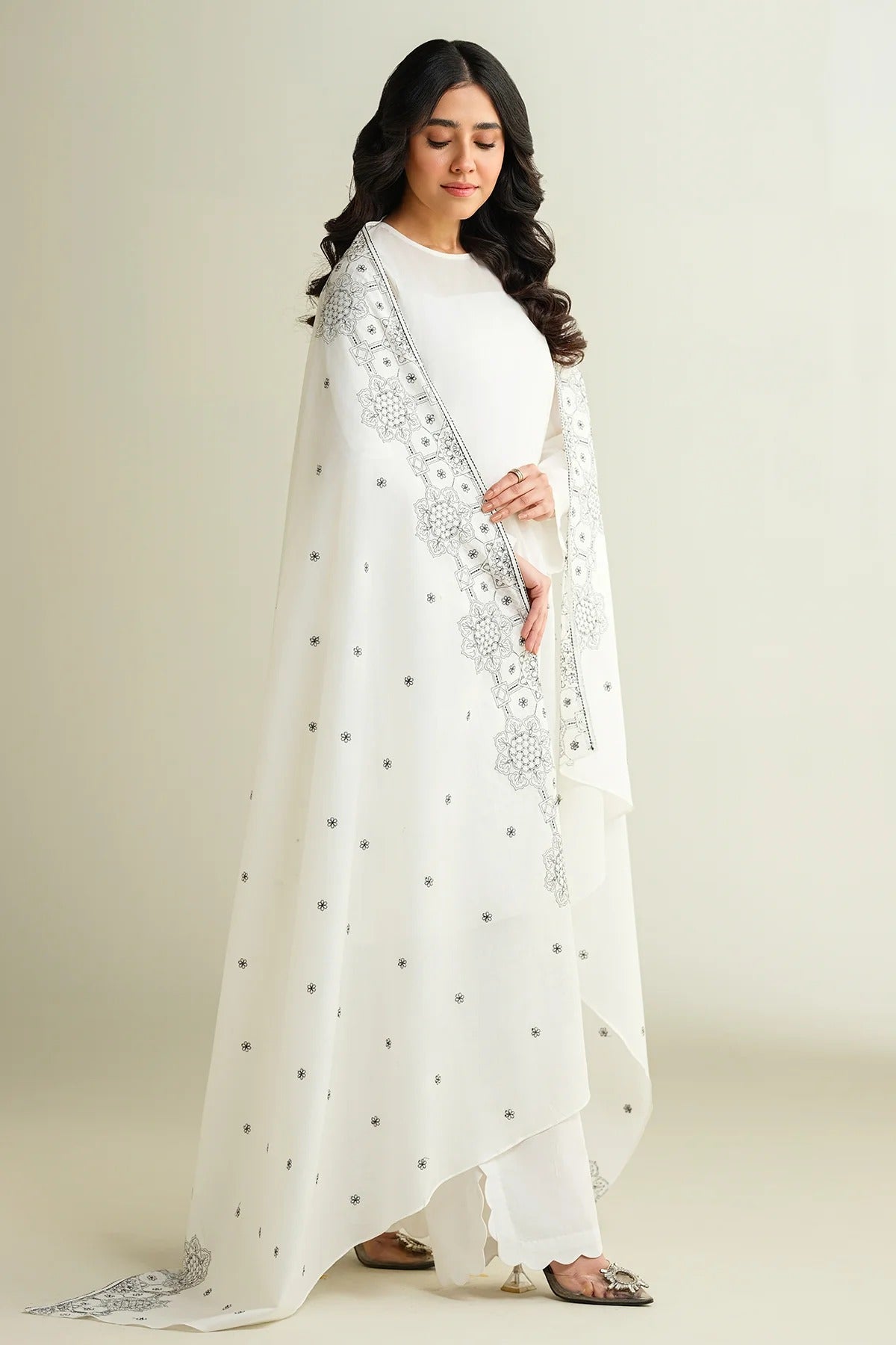 Embroidered Dupatta