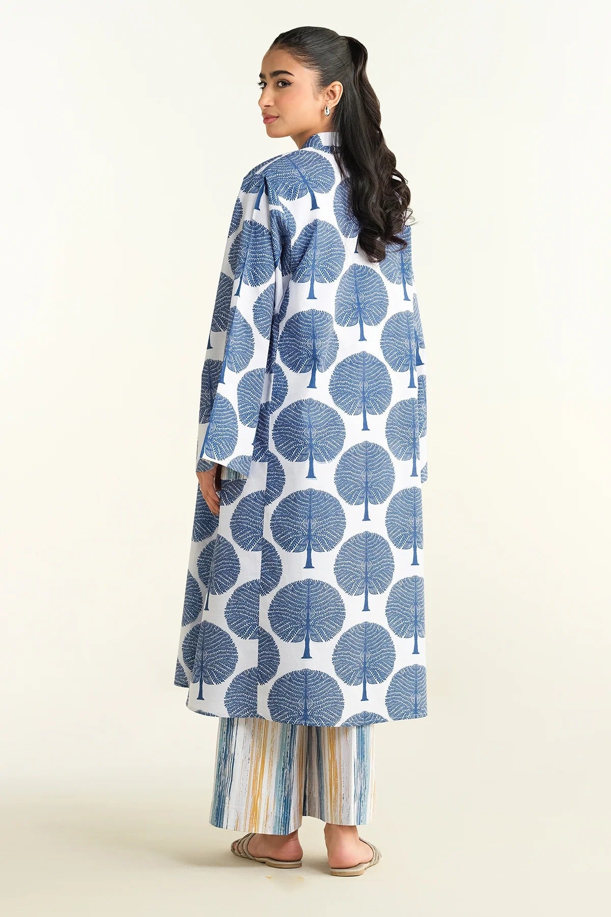 2-piece printed dress for women