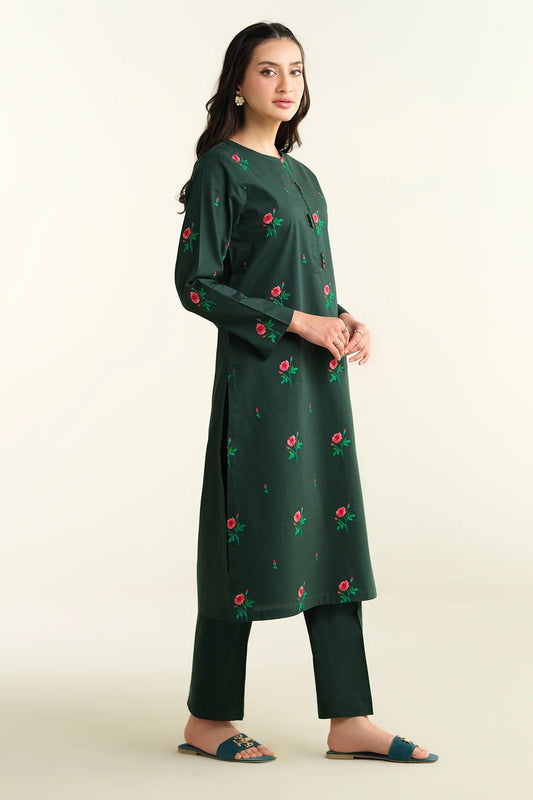 2 Piece - Embroidered summer dress for women