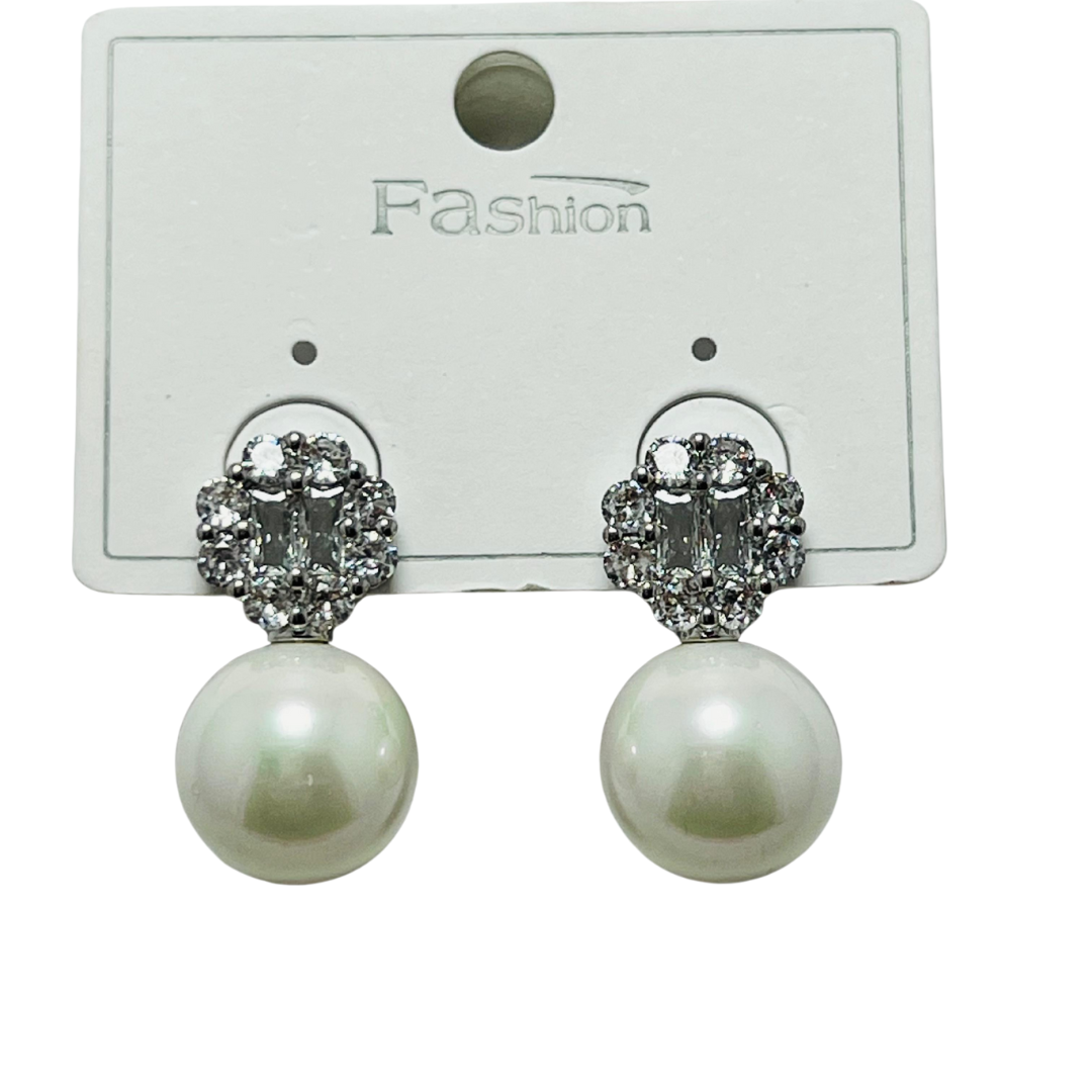 Opaline silver Ear Ring